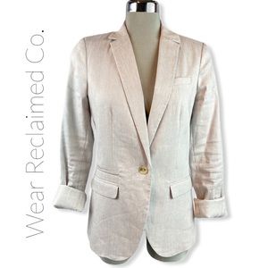 COPY - RW & CO Lined Career / Business Heathered Blazer